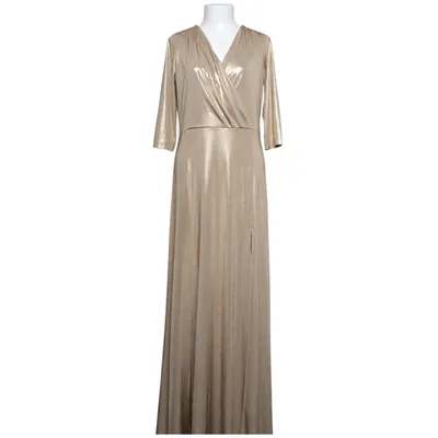 Evening gown (Gold) from Valerie Elastane, Polyester