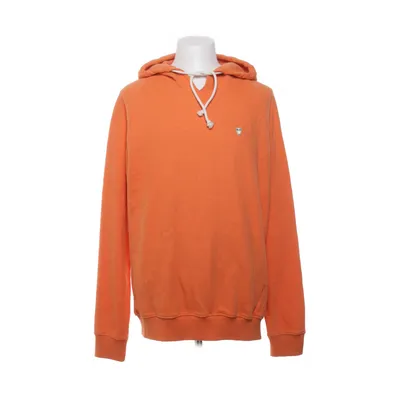 Hoodie (Orange) from Knowledge Cotton Apparel Cotton
