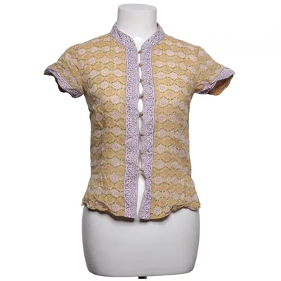 Blouse (Jaune, Rose, Marron) de Indiska Coton