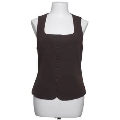 Suit vest (Brown) from Mango Elastane, Polyester