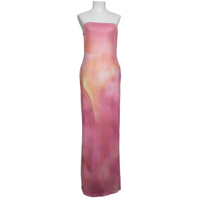 Långklänning (Rosa, Flerfärgad) från Rare London Elastan, Polyester