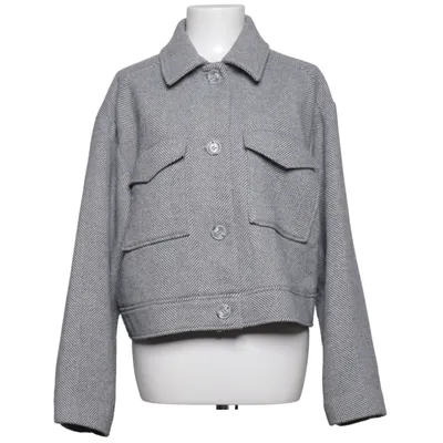 Överskjorta (Grå) från Lindex Polyester, Ull