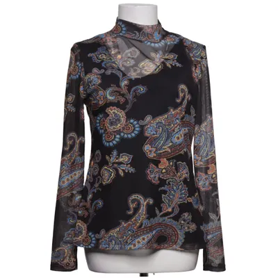 Topp (Svart, Flerfärgad) från Comma Elastan, Polyester