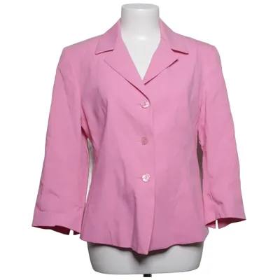 Blazer (Pink) from Ritva Falla Linen, Lyocell, Viscose