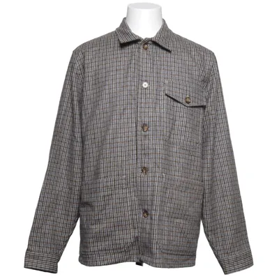 Överskjorta (Blå, Grå, Brun, Flerfärgad) från A Day's March Merinoull