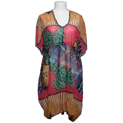 Robe de plage (Rouge, Multicolore) de SC Fashion Polyester