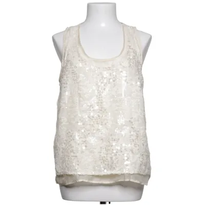 Haut (Blanc, Argent) de Reserved Lyocell, Polyamide, Polyester