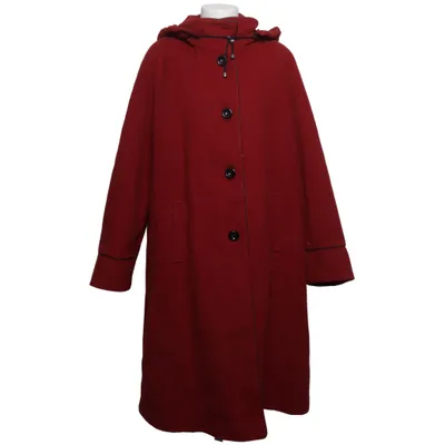 Manteau (Rouge) de Dahléns Cachemire, Polyamide, Laine