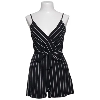 Combinaison (Noir, Blanc) de Zaful Coton, Polyester