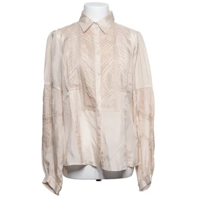Blouse (Beige) de Zara Woman Soie