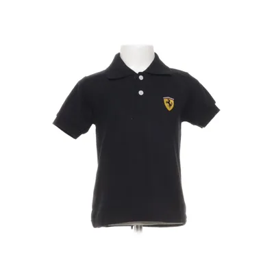 Pikétröja (Svart) från Ferrari Bomull