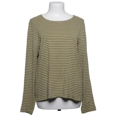 Long sleeve T-shirt (Green, Beige) from Jordnära Cotton