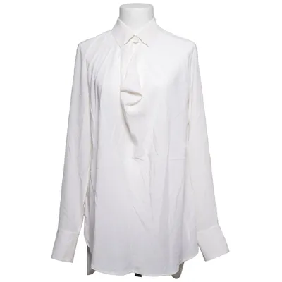 Blouse lavallière (Blanc) de Vince Soie