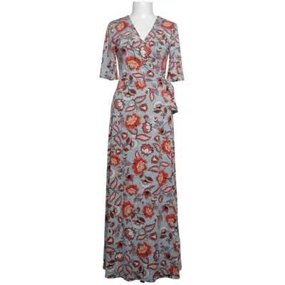 Wrap dress (Blue, Red, Multicolored) from Oui Elastane, Polyester