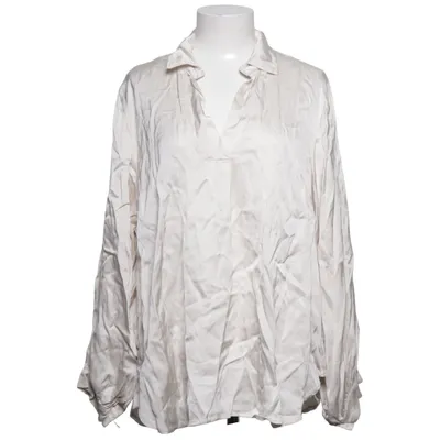 Blouse (Beige) van Made in italy Zijde, Viscose