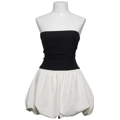 Cocktailjurk (Zwart, Wit) van White Fox Elastaan, Polyamide, Polyester