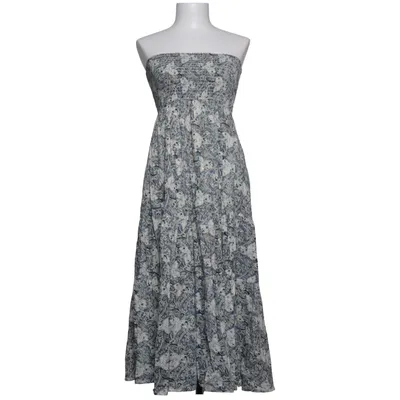 Robe longue (Bleu, Blanc, Multicolore) de Saint Tropez Coton