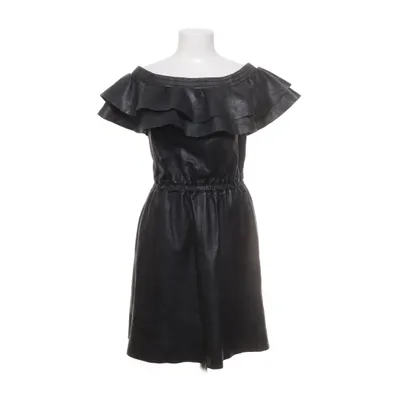 Läderklänning (Svart) från Designers Remix Charlotte Eskildsen Bomull, Skinn