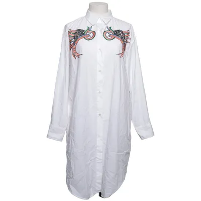 Robe chemise (Blanc, Multicolore) de Essentiel Antwerp Coton, Viscose