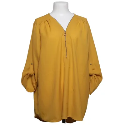 Blouse (Yellow) from Plus Polyester