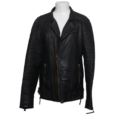 Bikerjack (Zwart) van Boda Skins Leer