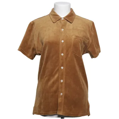 Kortärmad skjorta (Brun) från Lagency Bomull, Polyester