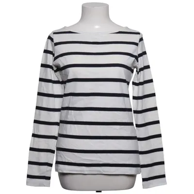 T-shirt à manches longues (Blanc, Bleu) de Max & Co. Coton