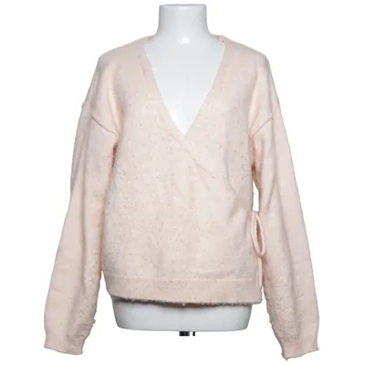 Slå om-cardigan (Beige) fra Lindex Polyester, Uld