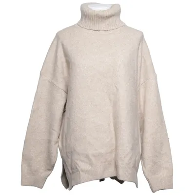 Turtleneck (Beige) fra H&M Akryl, Polyamid, Uld
