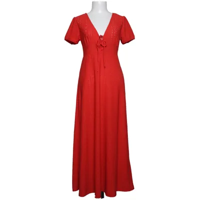 Robe longue (Rouge) de Springfield Élasthane, Polyester