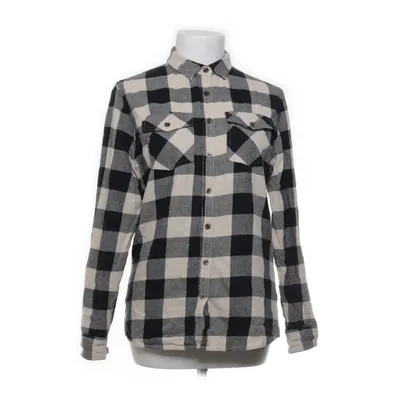 Flannel skjorte (Sort, Hvid) fra R&D Bomuld