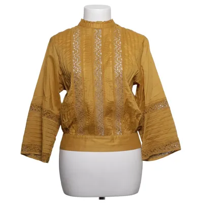 Blus (Gul) från H&M Conscious Collection Exclusive Bomull, Polyester