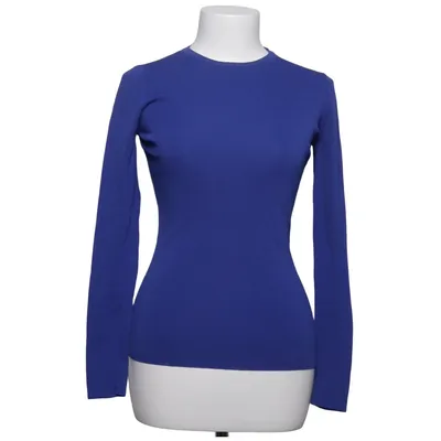 Langærmet t-shirt (Blå) fra Nikkie Polyamid, Viscose