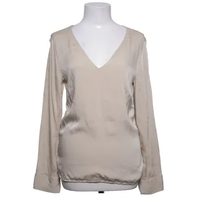 Blus (Beige) från Marville Elastan, Silke