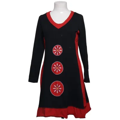 Robe (Noir, Rouge) de Dress Like Marie Coton, Élasthane