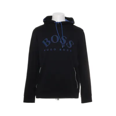 Huvtröja (Svart, Blå) från Hugo Boss Bomull, Elastan, Polyamid