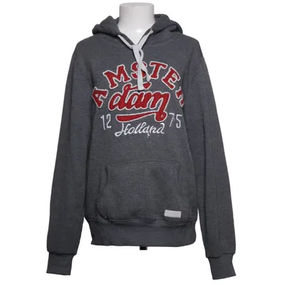 Hoodie (Gray, Red, White) from Fox Cotton, Polyester