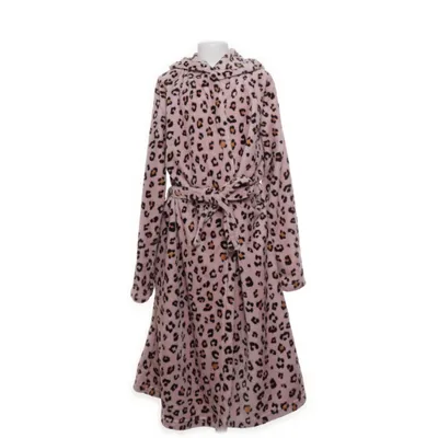 Badjas (Roze, Meerkleurig) van KappAhl Polyester