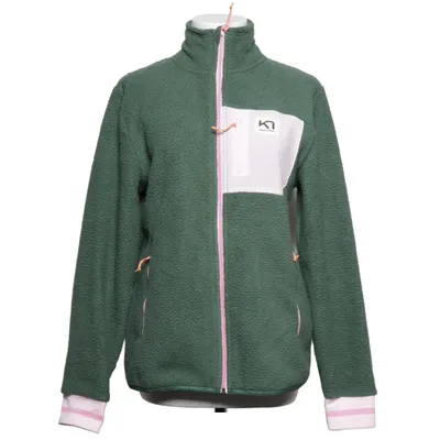 Fleecejakke (Grøn, Pink) fra Kari Traa Genanvendt polyester