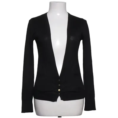 Cardigan (Black) from Massimo Dutti Woman Cotton, Silk