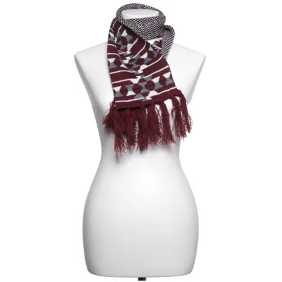 Écharpe (Rouge, Gris, Blanc) de Rebel