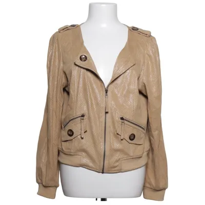 Bomberjacke (Beige) von Holly Bracken Polyester, Viskose