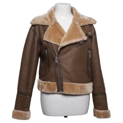 Shearlingjacka (Brun, Beige) från Istay Polyester