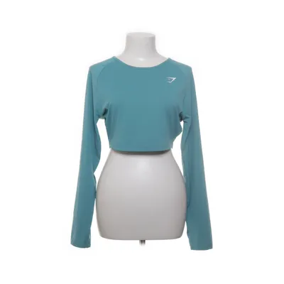 Crop top (Blå) från Gymshark Elastan, Polyester