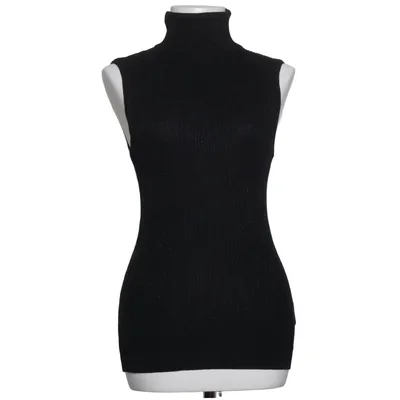 Pull sans manches (Noir) de Set Fibre métallique, Polyamide, Viscose