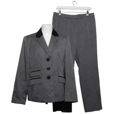 Suit (Gray) from Kasper Elastane, Polyester, Viscose