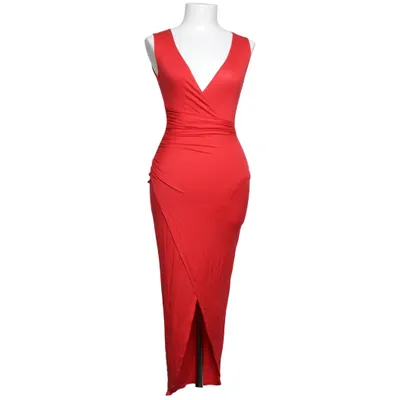 Långklänning (WRAP SLIT DRESS) från NLY One Elastan, Viskos