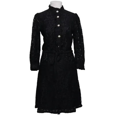 Dress (Black) from Veronica Virta Cotton, Elastane, Metallic fiber, Polyamide, Polyester, Viscose