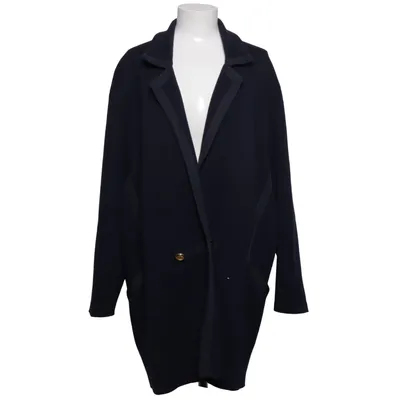 Manteau (Bleu) de Devernois Acrylique, Laine