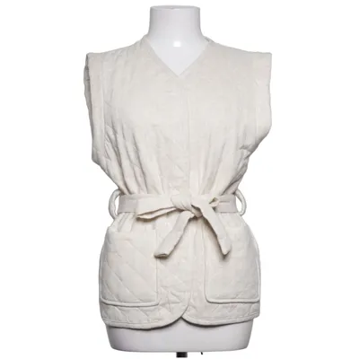 Outer vest (Beige) from Atelier Evène Linen